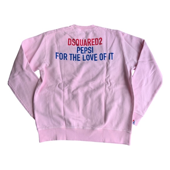 DSQUARED2 Pepsi Pink sweatshirt | XL - Picture 2 of 6